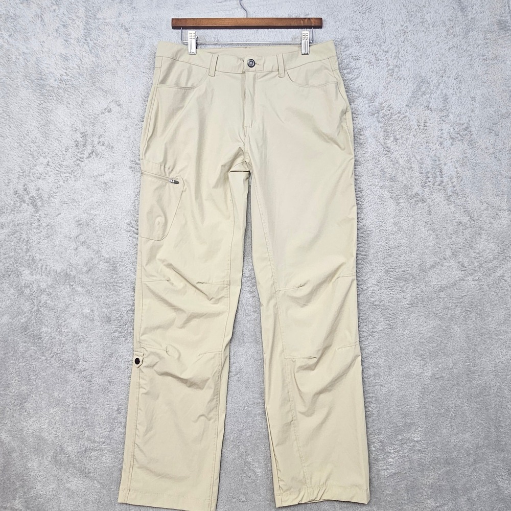 Swiss Alps Women's M Hiking Pants Lightweight‎ Utility Outdoor Convertible Beige